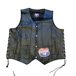 Highway Leather Buffalo Leather Vest‎